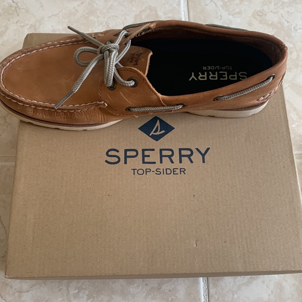 Authentic mens Sperry . Leather